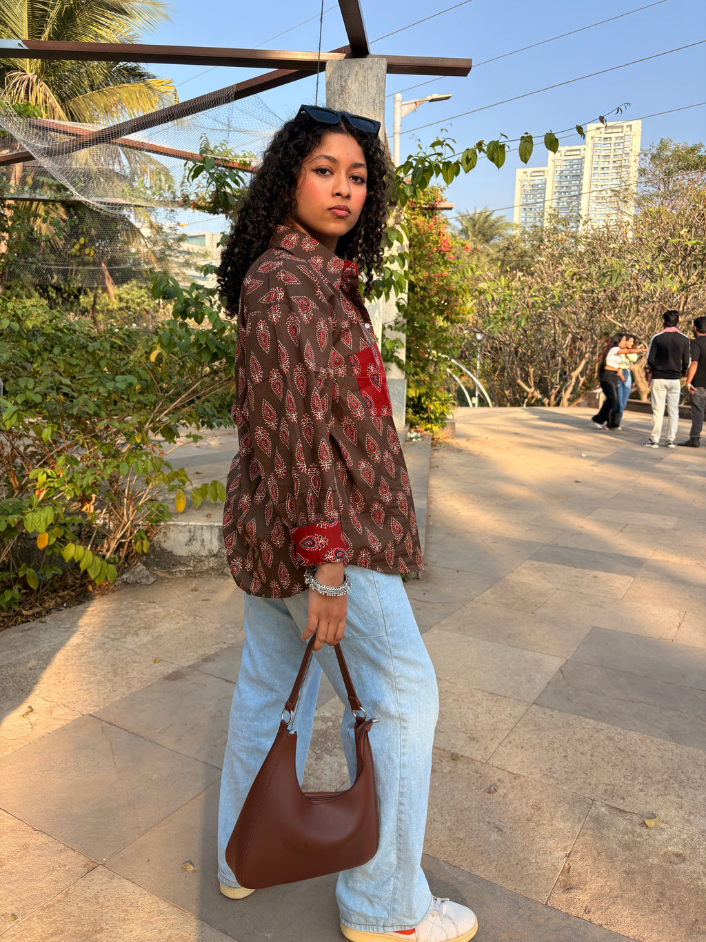 Earthline Ajrakh shirt (loose fit)